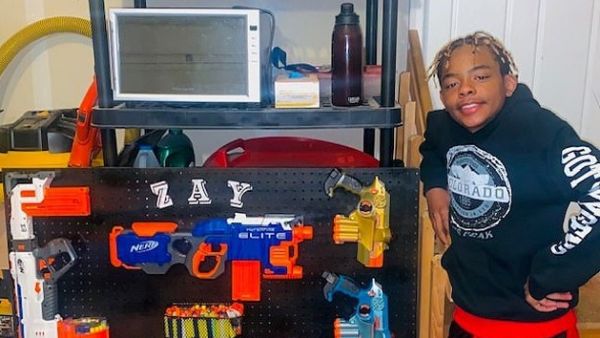 It wasn't until after the class that Dani received an email from her son's art teacher. (Elliott/ Family)