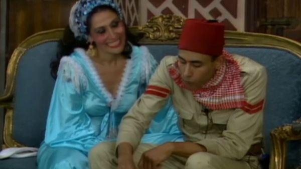أحمد بدير وسهير البابلي في مسرحية "ريا وسكينة"