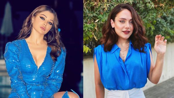 إبنة هيفاء وهبي وحفيدتها يغنيان "الطبطة"..والجمهور "هي هيفاء الي بتغني"!