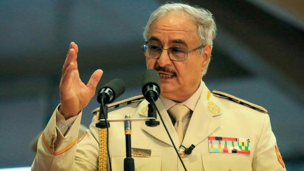 Field Marshal Khalifa Haftar. AFP