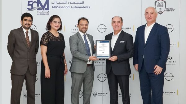  Al Masaood Automobiles Becomes First Automotive Company To Receive Bureau Veritas’ ‘Safeguard’ Label in GCC
