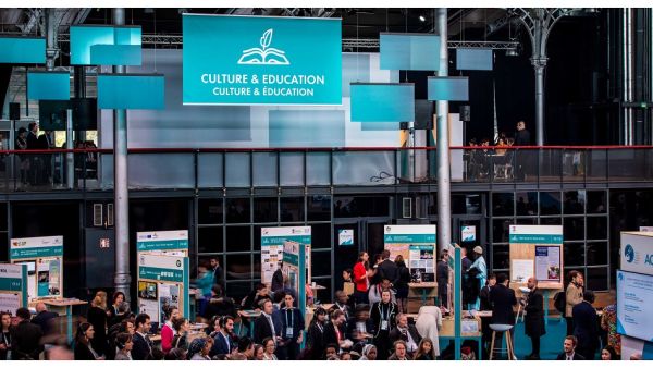 Paris Peace Forum 2019 - QF Akhlaquna Session. QF and Qatar Museums Launch Global Art Contest Focused on COVID-19 Resilience