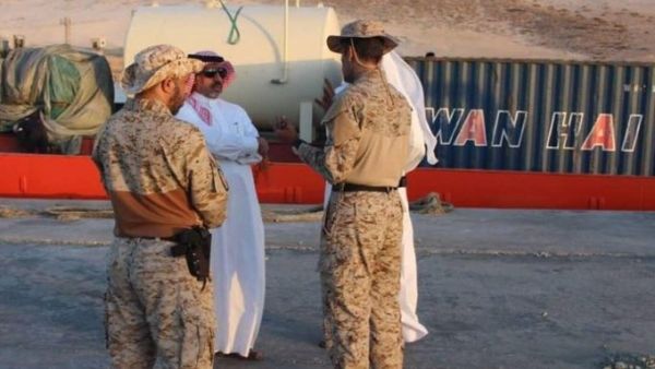 About 400 soldiers with 30 armored vehicles of the *UAE & Israel enemy forces, arrived on Friday at the port of the occupied Socotra island Yemen (Twitter)