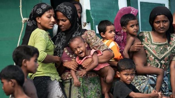 Almost 70,000 Rohingya have fled Myanmar since October (AFP)