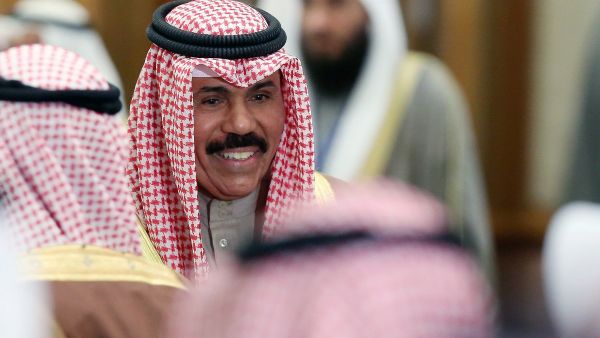 Kuwaiti crown prince Sheikh Nawaf Al-Ahmad Al-Jaber Al-Sabah in Kuwait City, Kuwait on 19 January 2014 [YASSER AL-ZAYYAT/AFP/Getty Images]