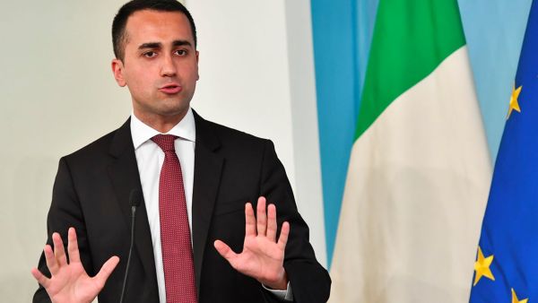 وزير الخارجية الإيطالي لويجي دي مايو