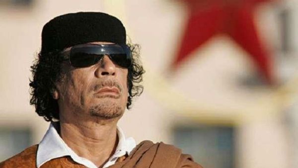 الزعيم الليبي الراحل معمر القذافي