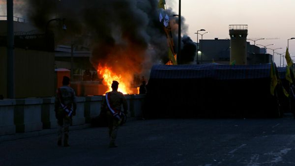 هجوم صاروخي في العاصمة بغداد / أرشيفية