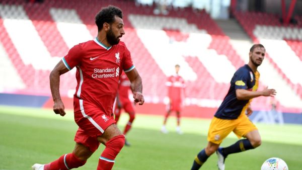 The German head coach talked up the Egyptian forward's contribution to the Reds' cause ahead of a heavyweight meeting with Chelsea (Photo: AFP)