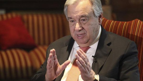 UN Chief Antonio Guterres (Twitter)