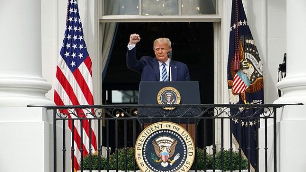 President Donald Trump said Sunday morning that he is now 'immune' from coronavirus. (AFP/File)