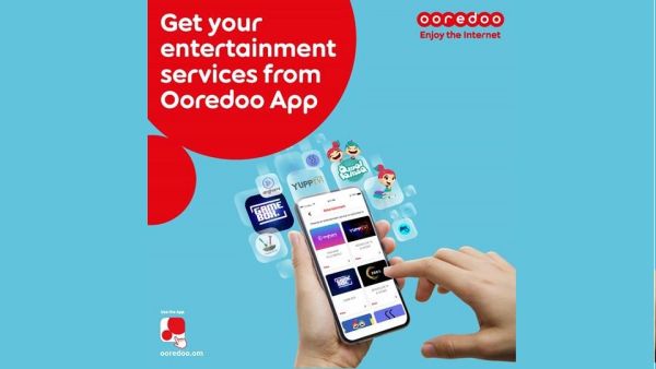 Ooredoo تتيح لعملائها فرصة للاستمتاع بأوقاتهم أكثر من خلال خدمة الترفيه الجديدة على تطبيقها الرقمي