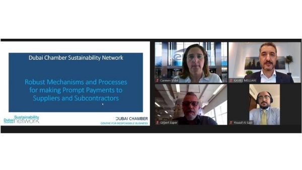 Dubai Chamber Organises Public Webinar on Effective Solutions for Late Payments To Suppliers and Subcontractors