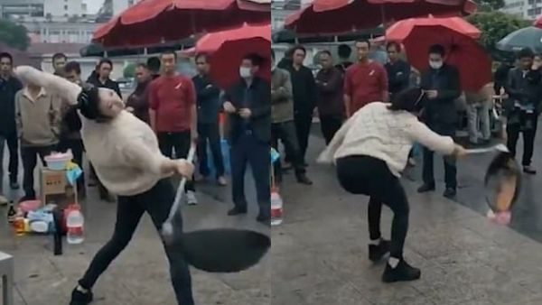 The clip was posted on social media and has since gone viral with almost 9 million views. (TikTok)