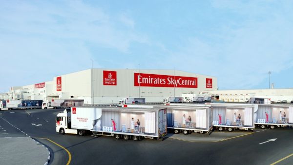 Emirates SkyCentral DWC will be operating as a dedicated hub for COVID19 vaccines Emirates SkyCentral DWC will be operating as a dedicated hub for COVID19 vaccines