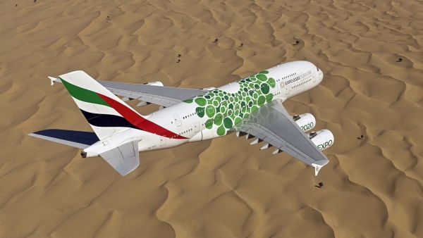طيران الإمارات تشغل طائرة A380 وتعزز خدماتها على خط عمّان