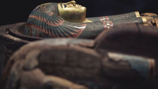 Ancient Egyptian coffins  (Shutterstock)