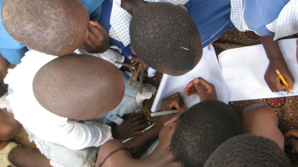 school children involved in group activities outside their classroom at school. (Shutterstock/ File Photo)