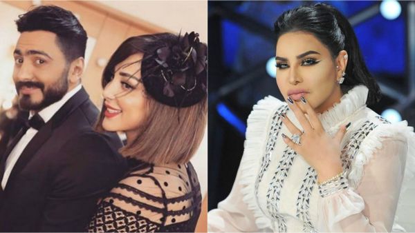 أحلام تتدخل لمصالحة تامر حسني وبسمة بوسيل