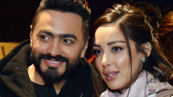 تامر حسني ينهي الجدل حول طلاقه من بسمة بوسيل بأول تصريح..شاهد!