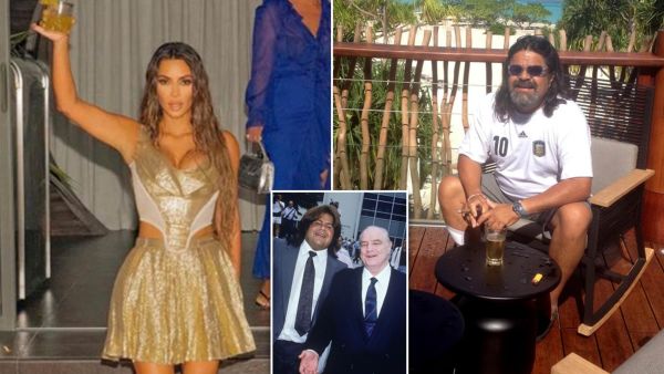 كيم كارداشيان وحفيد مارلون براندو