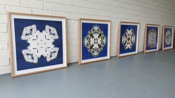 Australian artist Cat Wilson’s art exhibition “From Fez to Casablanca”  (Twitter)