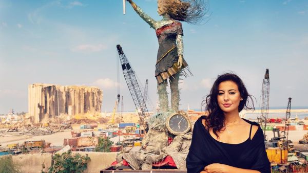 Hayat Nazer is a Lebanese artist and activist (Instagram)