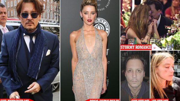 جوني ديب وآمبر هيرد