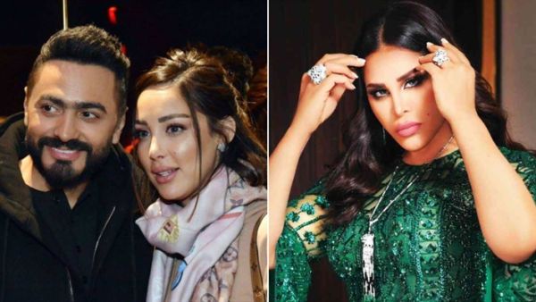 رسالة من بسمة بوسيل لأحلام بعد الصلح مع تامر حسني
