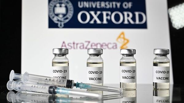 Oxford University/AstraZeneca say they have found no serious Covid-19 cases among any of 20,000 people who the received jab. (AFP)