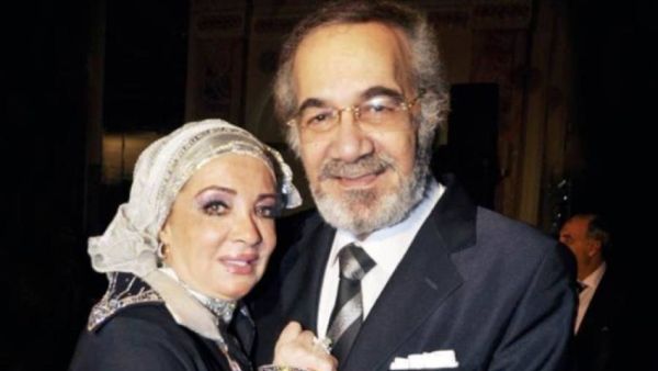 شهيرة وزوجها الفنان الراحل محمود ياسين