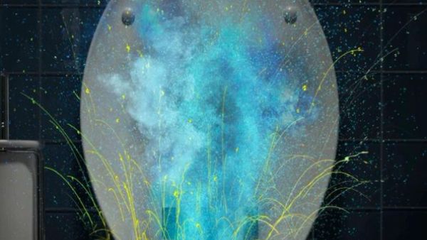 Harpic is calling on the nation to carry out a simple three stage routine when cleaning the bathroom (Twitter)