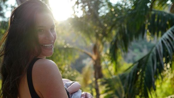 Ever is the actress' first child with her husband