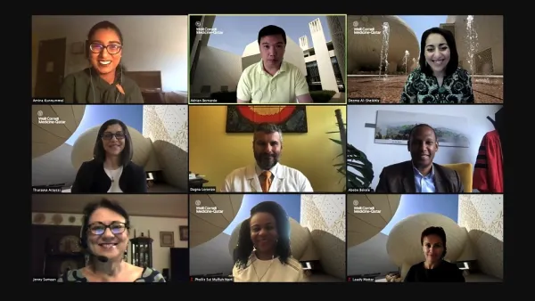 WCM-Q Launches Webinar Series To Support Global Healthcare Education During COVID-19