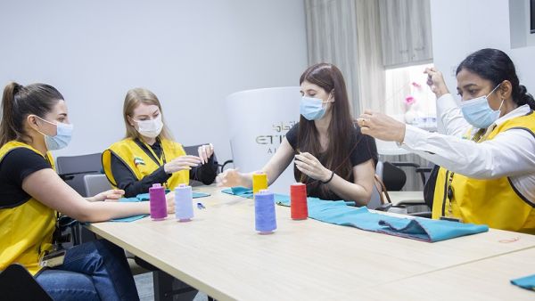 Etihad Aviation Group Distributes 10,000 Scarves To Children in Lebanon