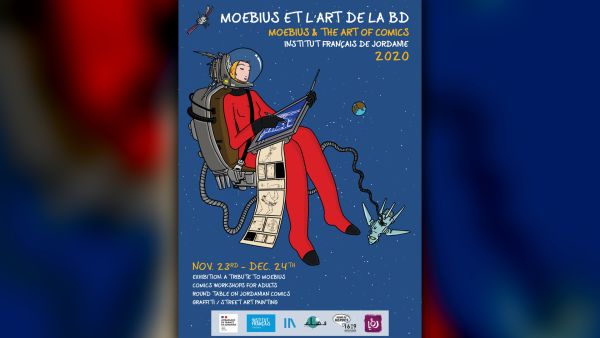 Through the exhibition “A Tribute to Moebius”, a movie projection, a workshop for adults and teenagers, as well as a round table.