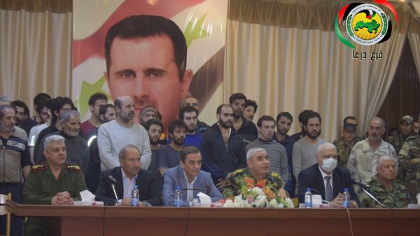  الإفراج عن 62 موقوفا من محافظة درعا