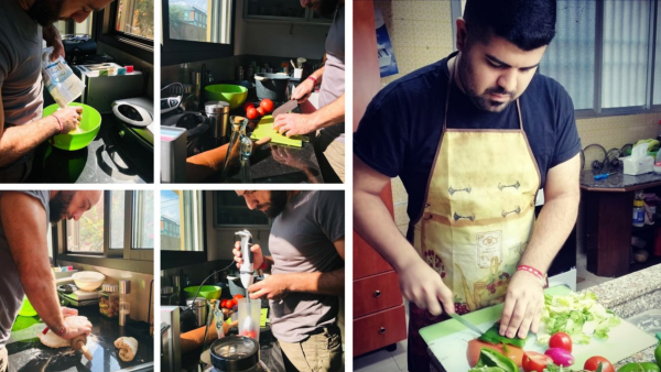 Lebanese Men Actively Protest Minister's Call on Women to 'Get Back to Cooking' During Lockdown