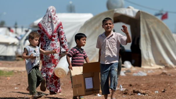 لاجئون سوريون في لبنان