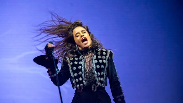 Camila Cabello performs in concert at St. Jordi Club stage on June 26, 2018 in Barcelona, Spain. (Shutterstock)