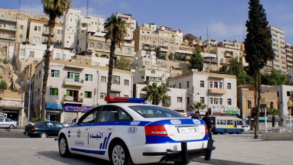 Police car downtown Amman  (Shutterstock)