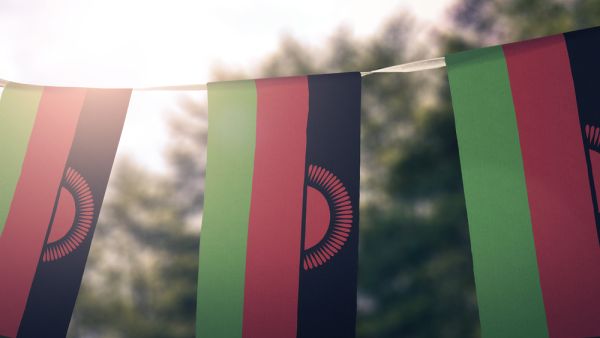 Malawi flag pennants (Shutterstock)