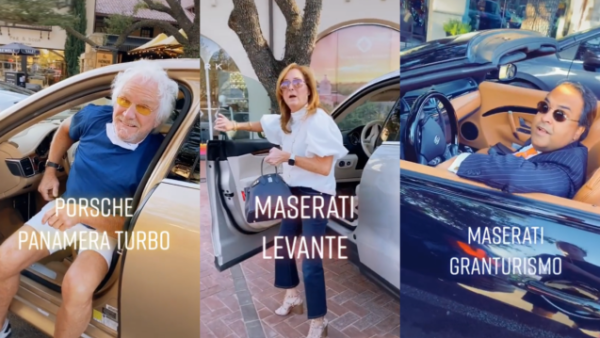Daniel Mac has become super famous in the US for asking rich people what do you do for living?. (TikTok/Video Screenshots)