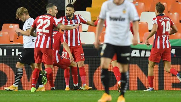 أتلتيكو مدريد يحقق الفوز
