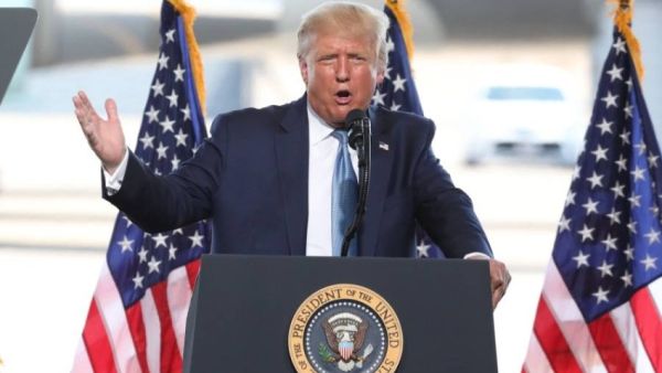 الرئيس الأمريكي دونالد ترامب