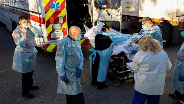 أكثر من 2700 وفاة بكورونا في الولايات المتحدة خلال 24 ساعة