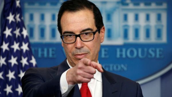 وزير الخزانة الأميركي ستيفن منوتشين