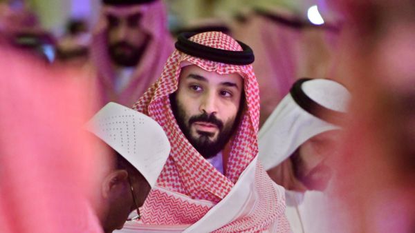 In this file photo taken on October 24, 2018, Saudi Crown Prince Mohammed bin Salman arrives at the Future Investment Initiative FII conference in the Saudi capital Riyadh. A decade on, the turmoil of the Arab Spring which shook the oil-rich Gulf states has left a very different legacy, emboldening and empowering their conservative monarchies. The collapse or decline of traditional Middle East powers like Syria and Egypt has allowed the region to establish itself as the region's new centre of gravity. And t
