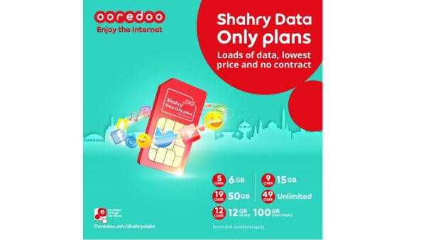 Ooredoo تتيح لعملائها الاستمتاع ببيانات أكثر عبر باقات شهري للبيانات فقط