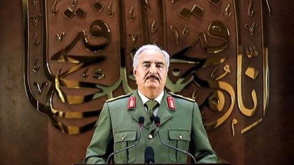 Libyan warlord Khalifa Haftar  (Twitter)
